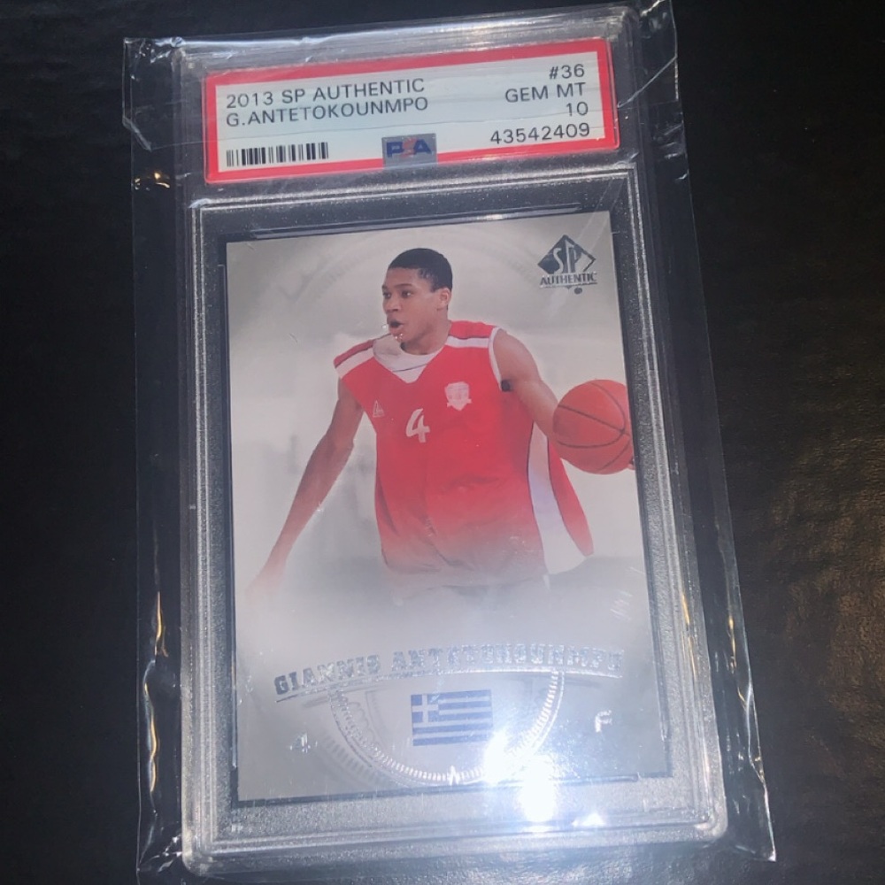 PSA 10 Giannis Antetokounmpo Rookie Card